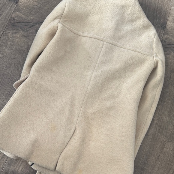 Banana Republic Cream Toggle Pea Coat - Picture 9 of 10